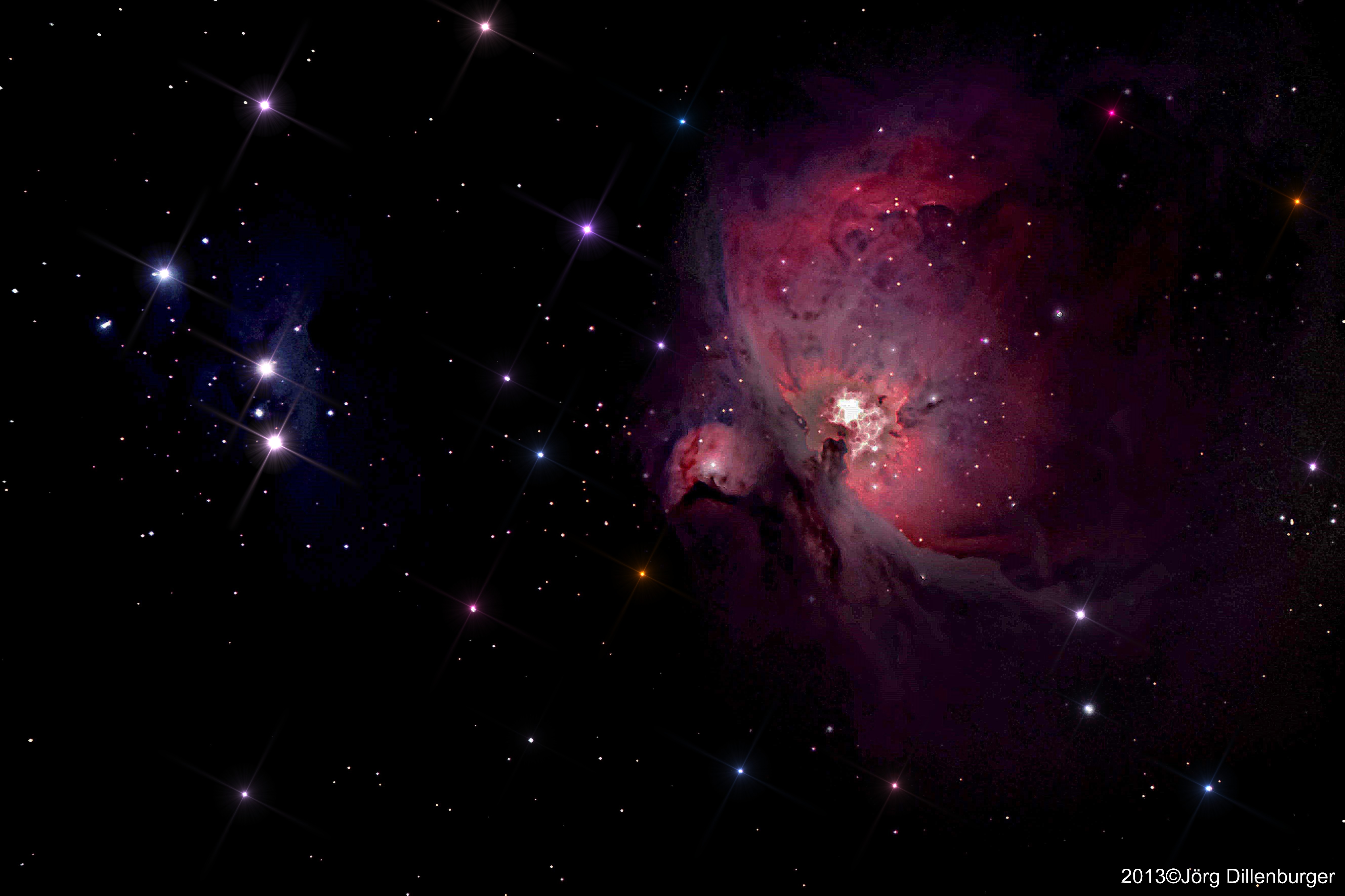 M 42 Orionnebel 2013